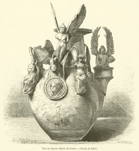 Vase de Canosa, Musée du Louvre - French School