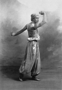 Vaslav Nijinsky (1890-1950) danseur russe d