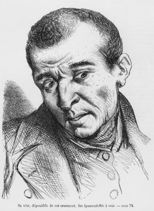 Vautrin arrêté et identifié, illustration de Splendeurs et Misères des Courtisanes par Honoré de Balzac, publié en 1867 - French School