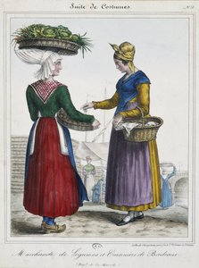 Marchand de légumes et cuisinier de Bordeaux