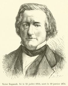 Victor Regnault, né le 21 juillet 1810, mort le 19 janvier 1878 - French School