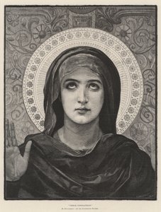 Vierge Consolatrice, au Palais du Luxembourg - French School