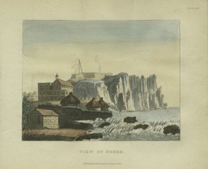 Vue de Gorée, 1821 - French School
