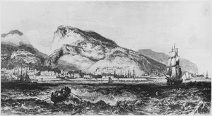 Vue de Port Louis, Maurice, illustration de Iles de l