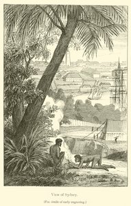 Vue de Sydney - French School