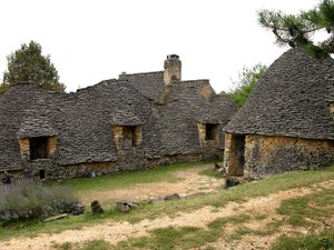 Vue des Cabanes de Breuil - French School