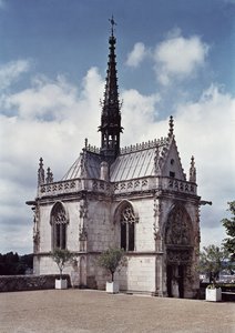 Vue de la Chapelle Saint-Hubert du Château d