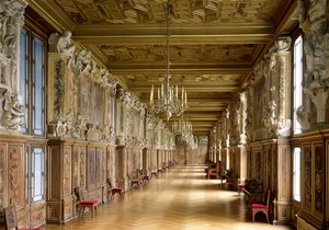 Vue de la Galerie François I, 1528-40