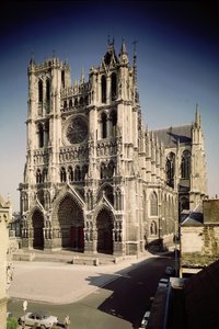 Vue de la façade ouest, vers 1220-70 - French School