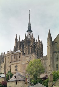 Vue du chevet de l