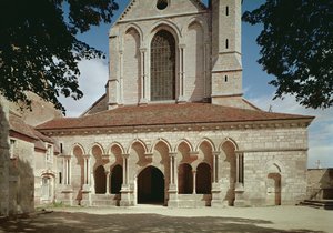 Vue du porche d