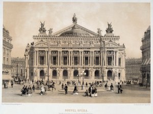Vue de la façade de l