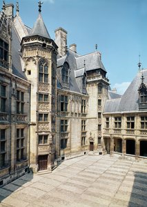 Vue de la cour intérieure, 1443-51