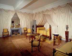Vue de la chambre de l
