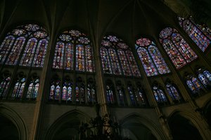 Vue du côté sud de la nef - French School