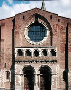 Vue de la façade ouest