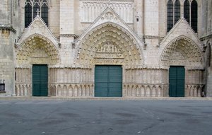 Vue de la façade ouest - French School