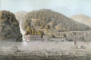 Villa Pliniana, Lac de Côme, 1803
