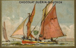 Bateau de pêche de Villerville - French School