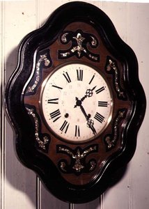 Horloge de vignoble, française - French School