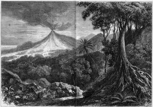 Éruption volcanique, Île de la Réunion