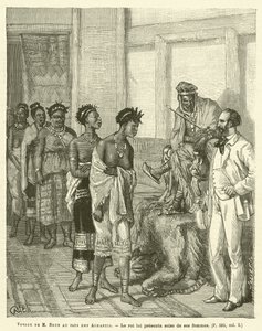 Voyage de M. Brun au pays des Achantis - French School