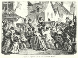 Voyage de Napoléon dans le sud-ouest de la France - French School