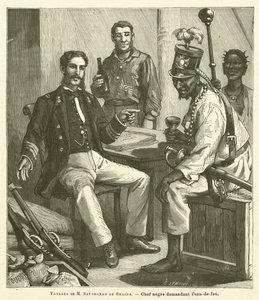 Voyages de M Savorgnan de Brazza - French School