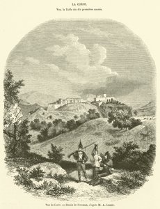 Vue de Corte - French School