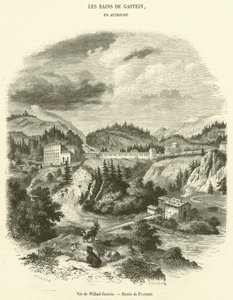 Vue de Wilbad-Gastein - French School