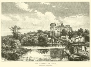 Vue du Château de Clisson