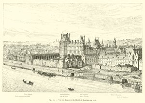 Vue du Louvre et de l