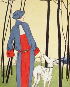 Promenade avec le chien, de 