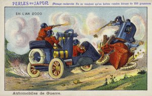 Automobiles de guerre en l