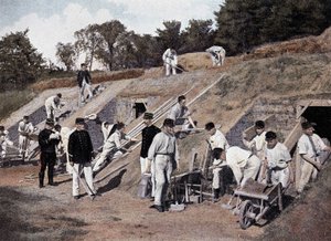 Guerre des mines (défense) - dans « Album militaire » - Génie - French School