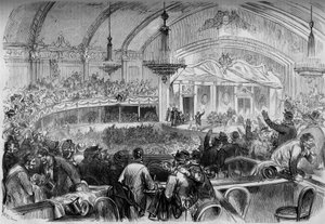 Guerre de 1870 - élection législative pendant l
