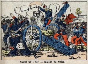 Guerre de 1870 entre la France et la Prusse : Bataille de Nuits-Saint-Georges en Côte-d