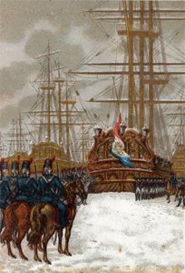 Guerres de la Révolution française : capture de la flotte hollandaise au Helder en Hollande (fin décembre 1794 - début janvier 1795) : la flotte a été prise par la cavalerie du général Pichegru, tandis que la glace empêchait tout mouvement des navires