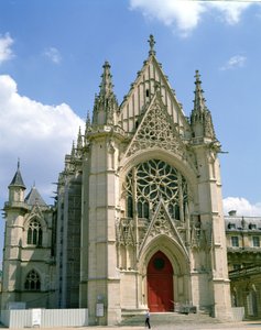 Façade ouest de la chapelle - French School