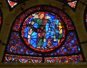 Fenêtre Ww représentant Saint Michel