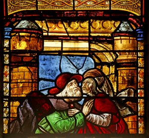 Sainte Anne et Joachim à la Porte Dorée - French School