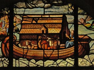 Fenêtre dans le Charnier (détail) de l