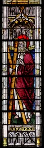 Fenêtre w0 représentant Saint André - French School