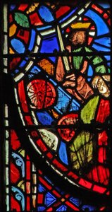 Dieu dans un char saisissant la fille de Juda - French School