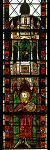 Fenêtre w11 représentant Saint Jean-Baptiste - French School