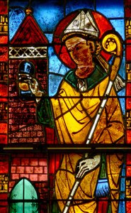 Fenêtre w13 représentant Saint Nicolas