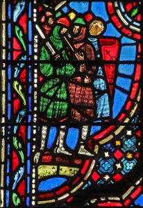 Les Philistins battent les Juifs I Sam IV 10 - French School