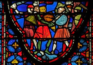 Saintes Reliques : Héraclius combat le fils de Crésus - French School