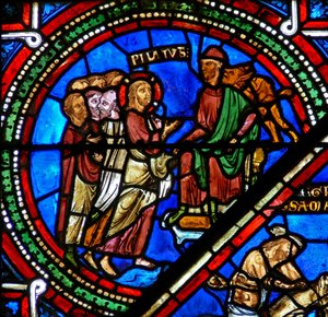 Christ devant Pilate - French School