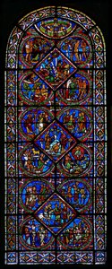 Fenêtre du Bon Samaritain - French School